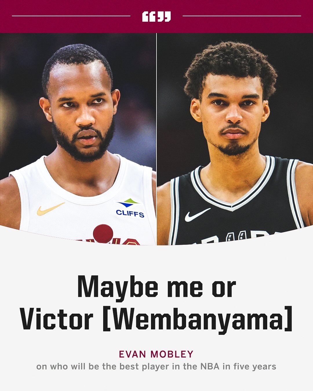 未來5年NBA最好的球員會是誰？莫布裏：可能是我或者文班亞馬